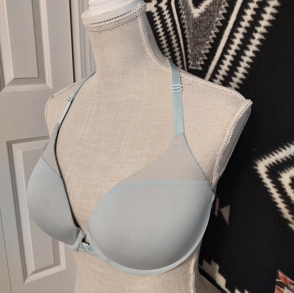 💙 GUC Victoria's Secret T-shirt Push Up Full Coverage Racerback Front Close, 36 - Picture 11 of 15